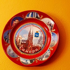 Original decoration home ceramic plate vintage